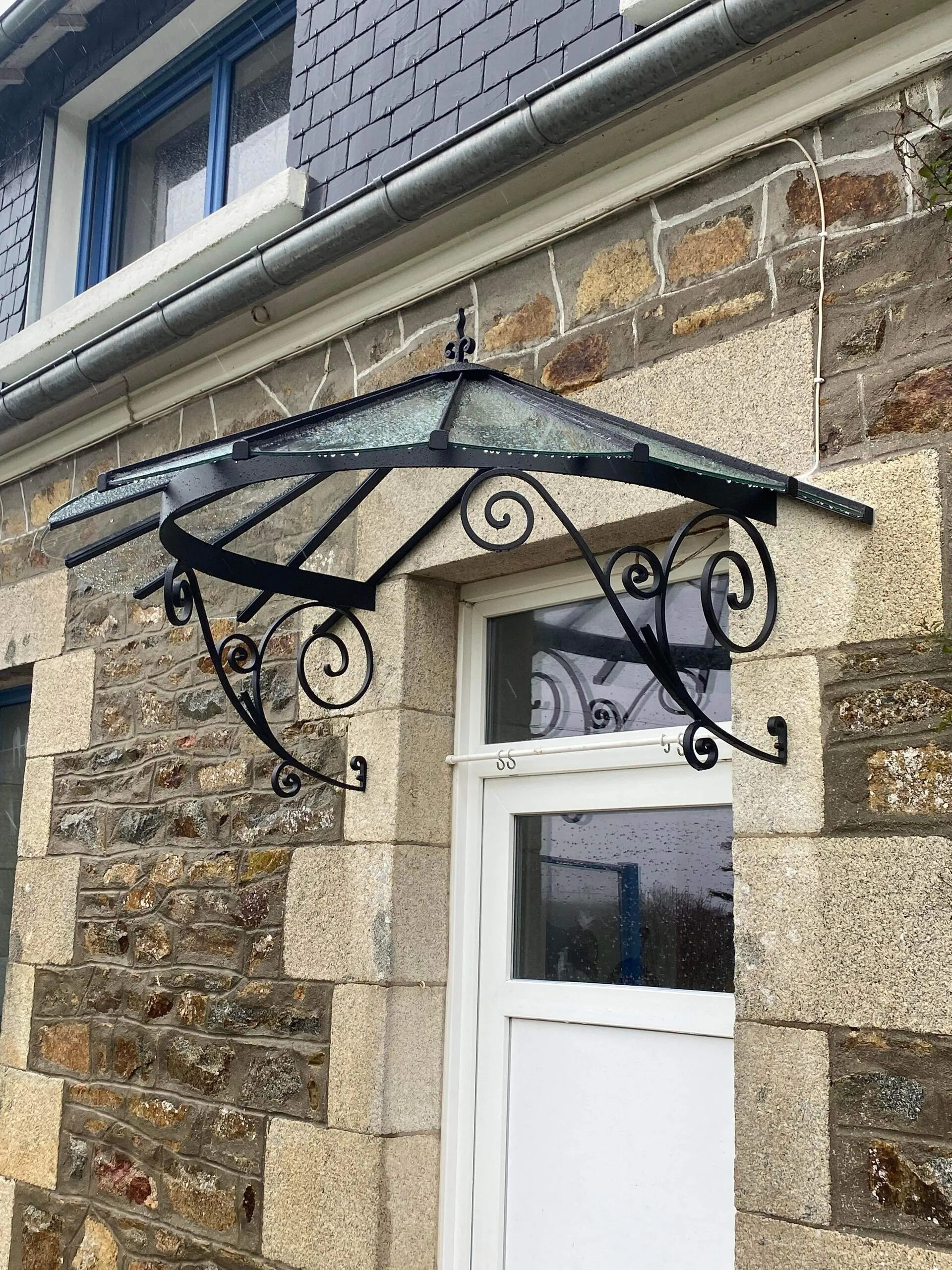 Marquise Fer Forge Castorama